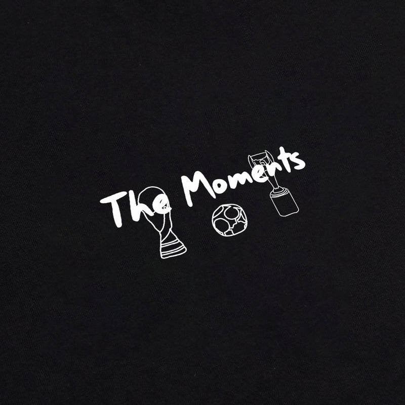 THE MOMENTBLACK T-SHIRT