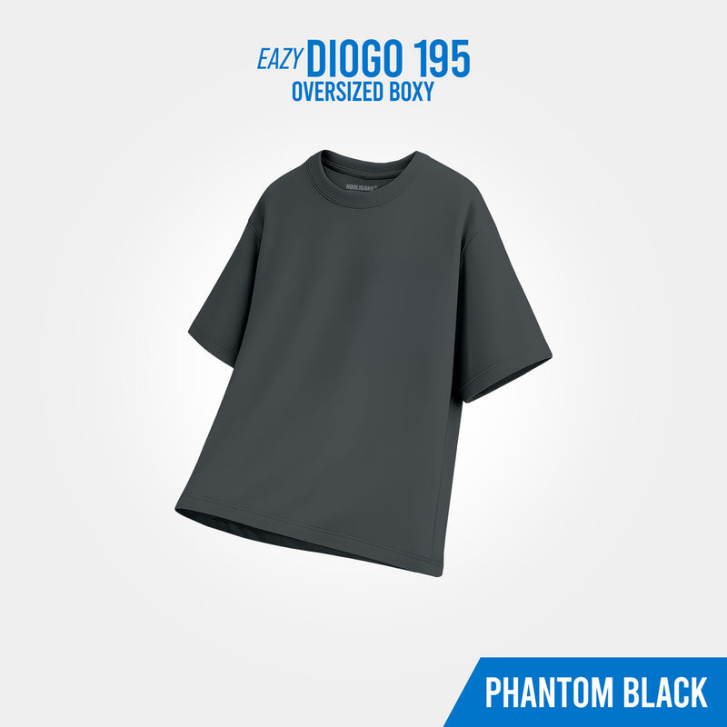 HOOLIGANS T-Shirt Oversized Boxy EAZY 195 - Phantom Black – Hooligans.co.id