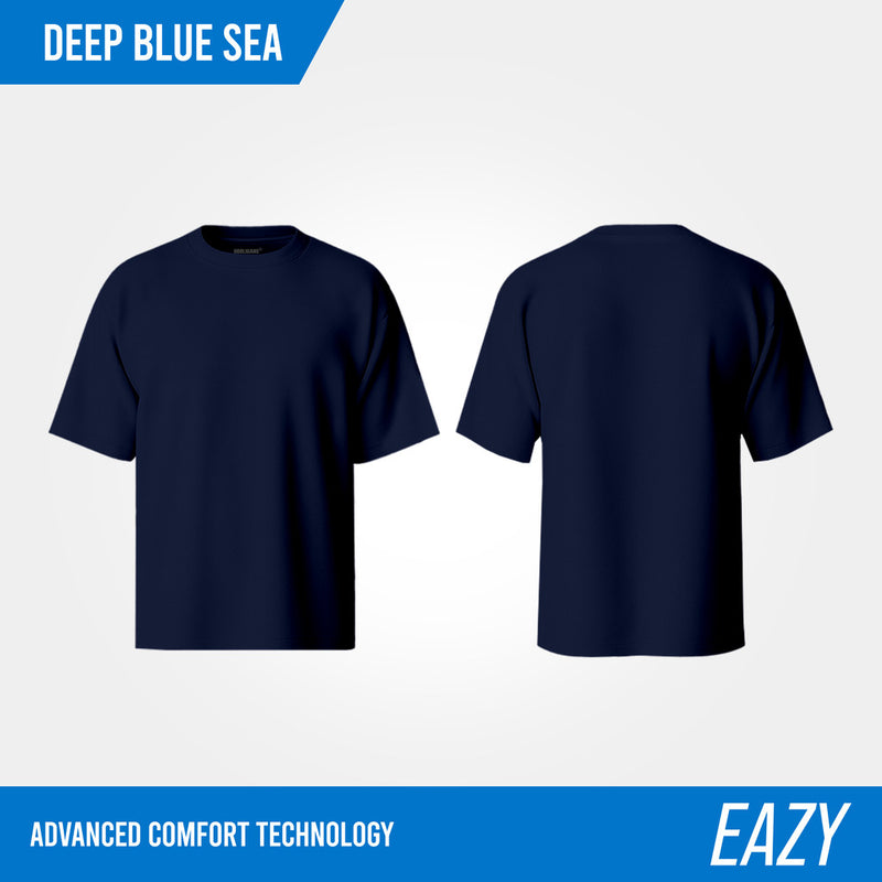 HOOLIGANS T-Shirt Reguler EAZY 195 - Deep Blue Sea