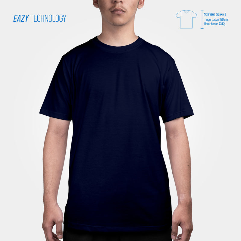 HOOLIGANS T-Shirt Reguler EAZY 195 - Deep Blue Sea