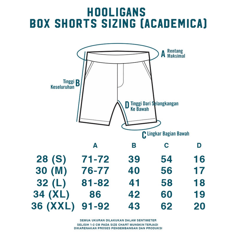 HOOLIGANS Boardshort Academica - Olive