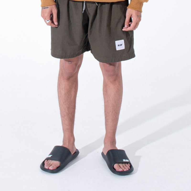 HOOLIGANS Boardshort Academica - Olive