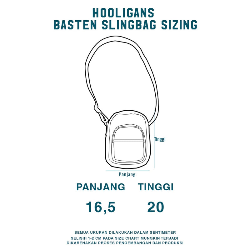 HOOLIGANS Sling Bag Basten - Light Gray