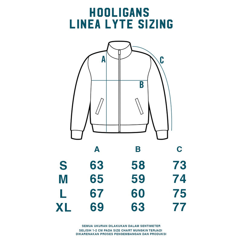 Hooligans Jacket Tracktop Linea Lyte Teal