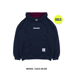 HOOLIGANS Hoodie Bold Deux Brand - Navy