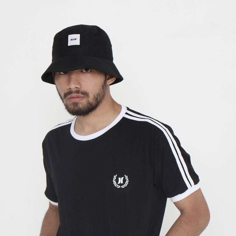 Hooligans Bucket Hat Burruchaga - Black