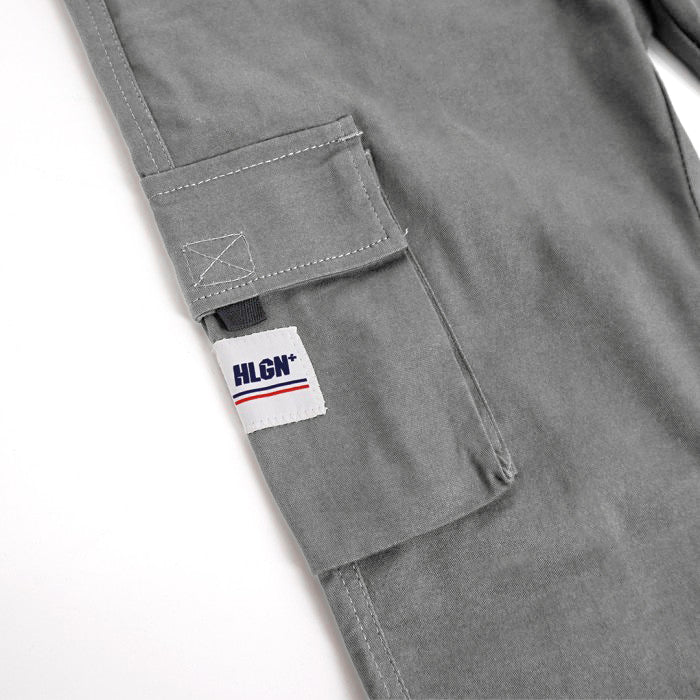 HOOLIGANS Long Cargo Careca - Light Gray