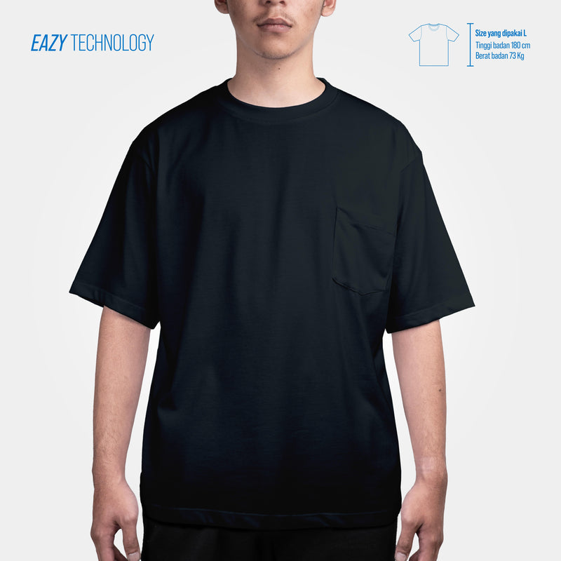 HOOLIGANS T-Shirt Boxy Oversize Diogo Strike EAZY 195 - Deep Olive