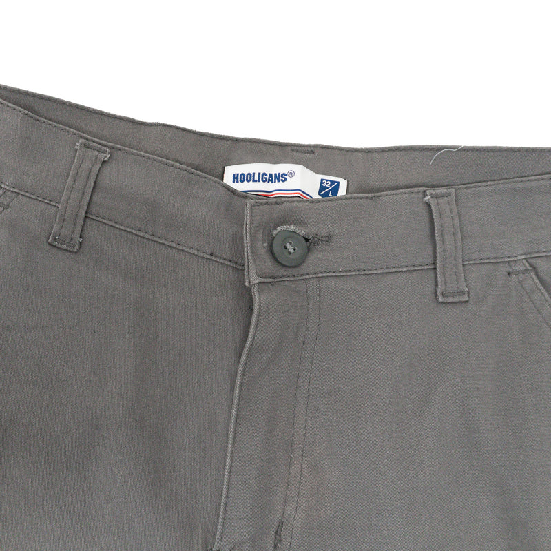HOOLIGANS Long Chino Fabio - Gray