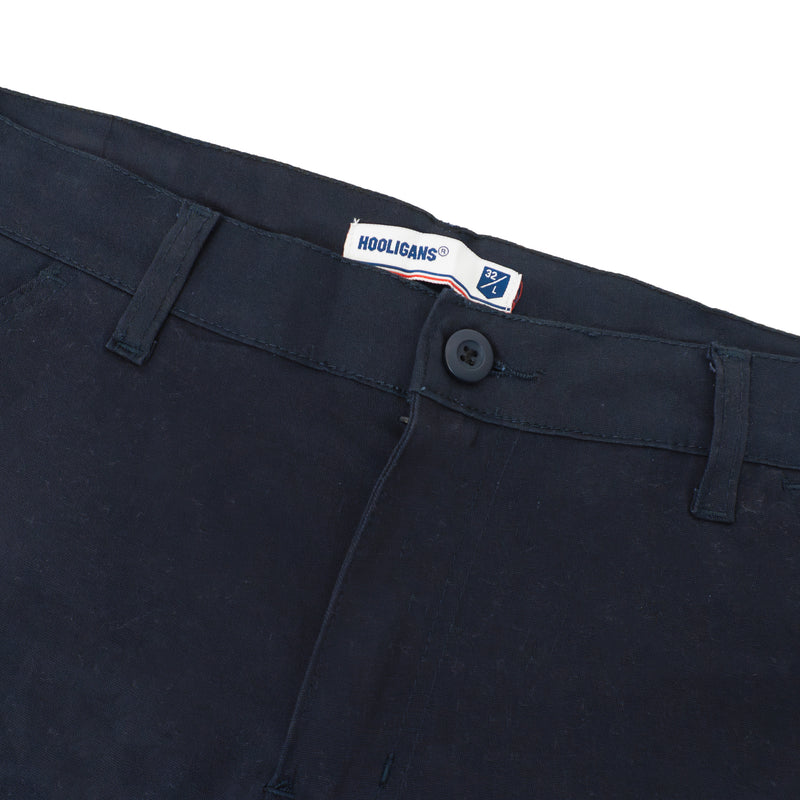 HOOLIGANS Long Chino Fabio - Navy