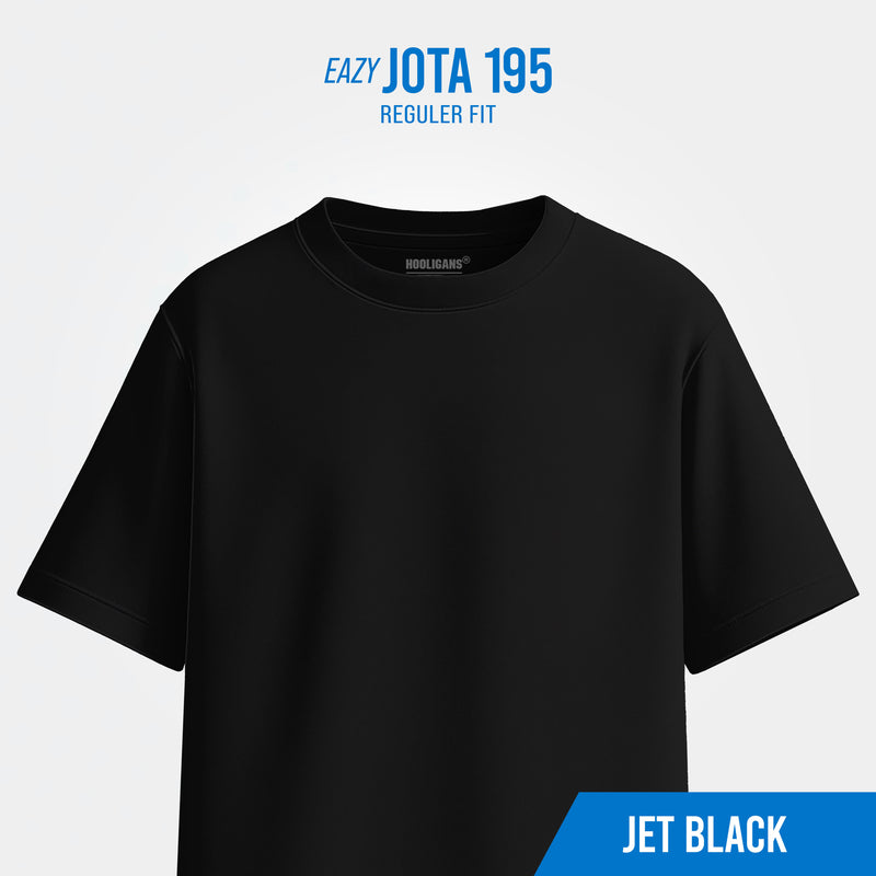 HOOLIGANS T-Shirt Jota EAZY 195 - Jet Black