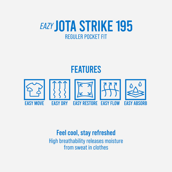 HOOLIGANS T-Shirt Jota Strike EAZY 195 - Smoke Gray