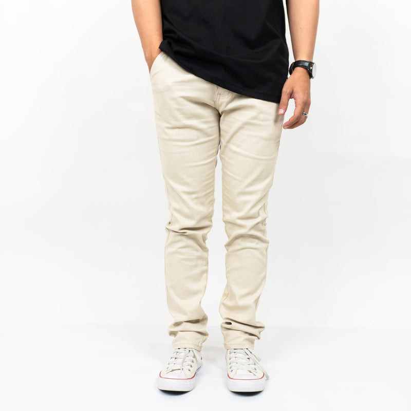 HOOLIGANS Long Chino Fabio - Cream