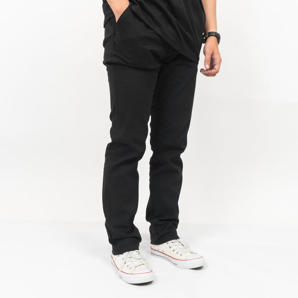 HOOLIGANS Long Chino Fabio - Black