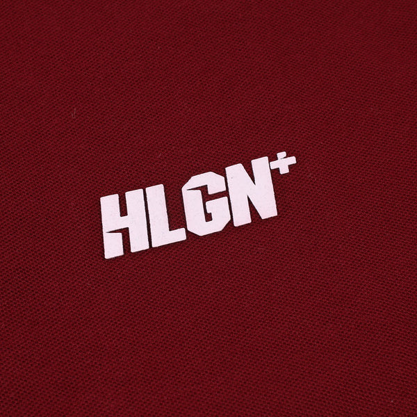 HOOLIGANS Polo Shirt Linea - Maroon