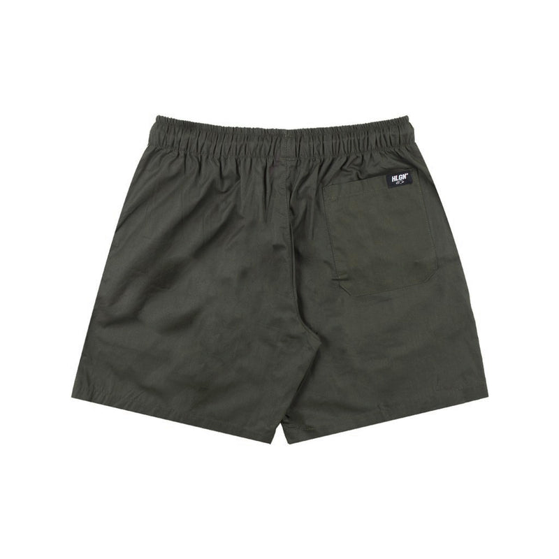 HOOLIGANS Boardshort Academica - Olive