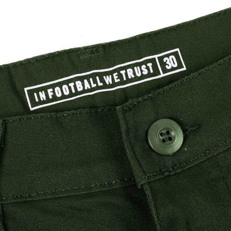 HOOLIGANS Long Chino Fabio - Army Green