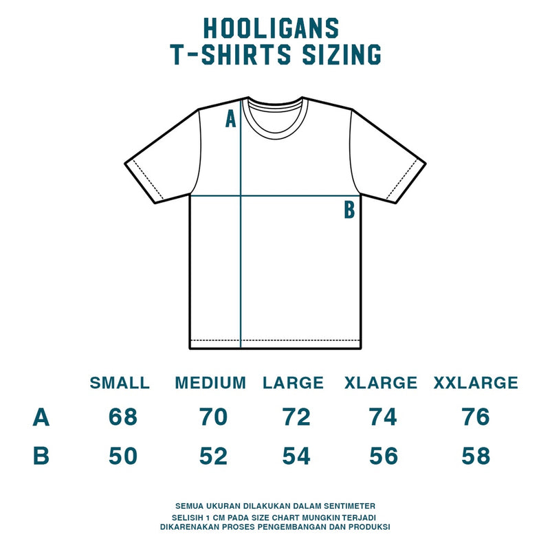 HOOLIGANS T-Shirt Base - White