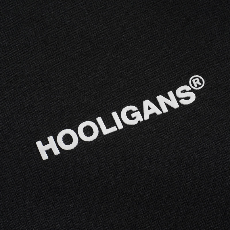 Hooligans Sweater Crewneck Bold Nakata Black