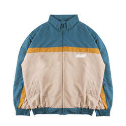Hooligans Jacket Tracktop Marcos Teal Brown