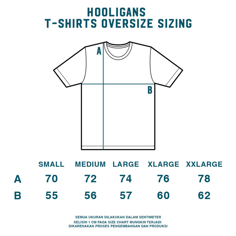 HOOLIGANS T-shirt Oversize Insignia Cool Black
