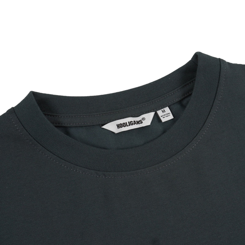 Hooligans T-Shirt Oversize Oliver Cool Dark Olive