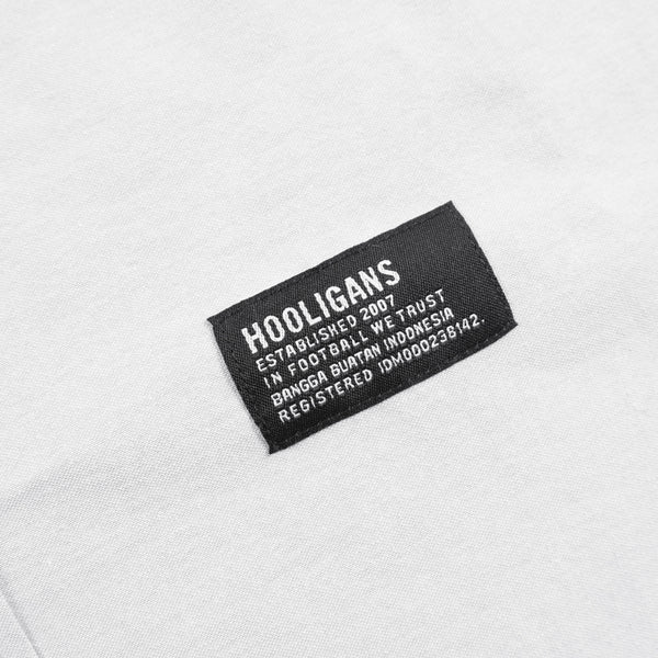 Hooligans LS Shirt Mane White