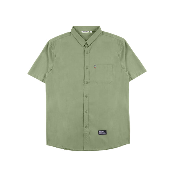 Hooligans SS Shirt Shearer Olive