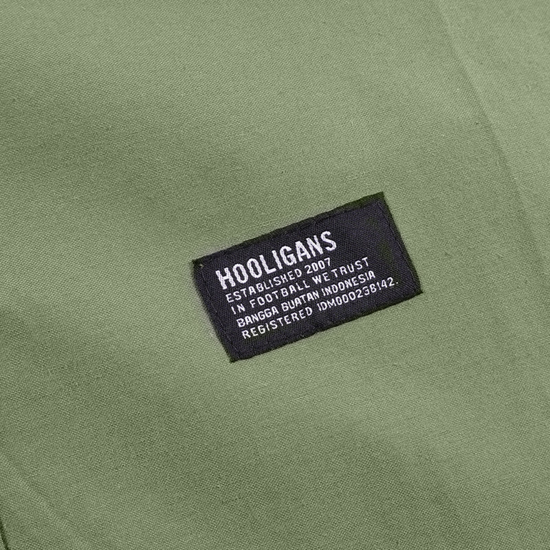 Hooligans SS Shirt Shearer Olive