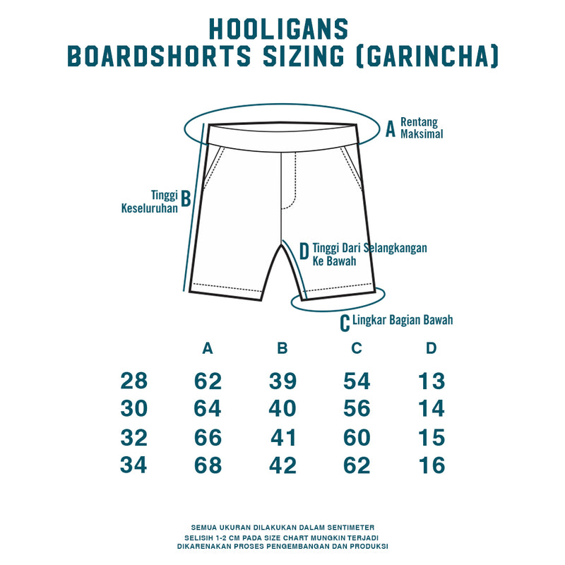 Hooligans Boardshort Garrincha Army
