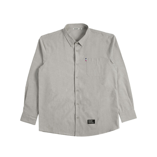 Hooligans LS Shirt Shearer Stone Gray