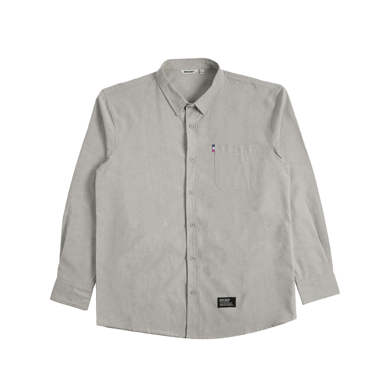 Hooligans LS Shirt Shearer Stone Gray