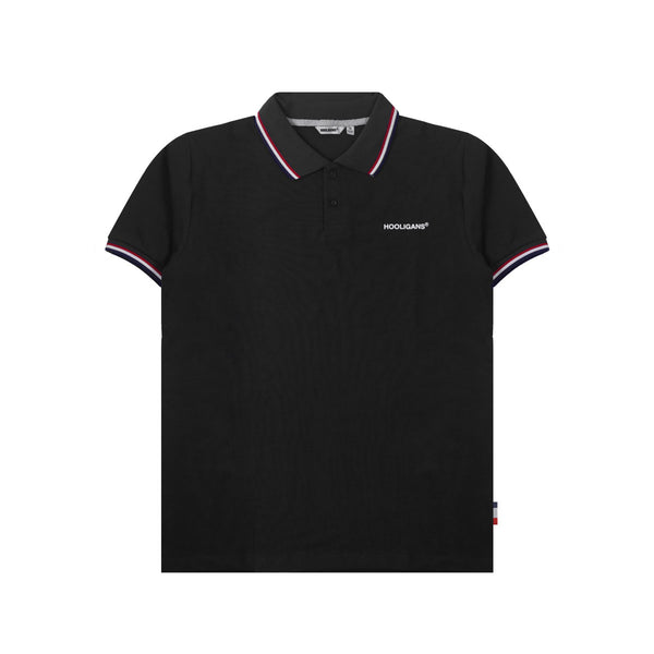HOOLIGANS Polo Shirt Paolo - Black