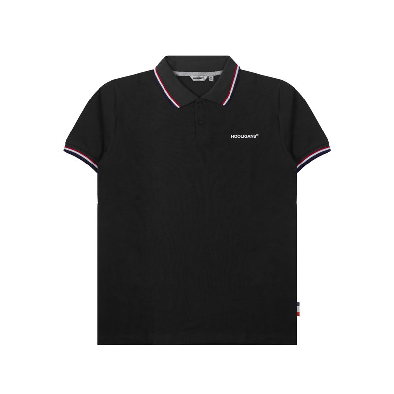 HOOLIGANS Polo Shirt Paolo - Black