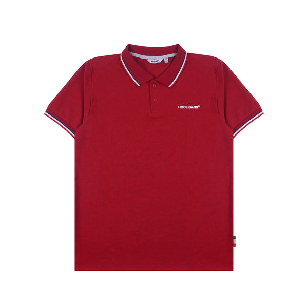 HOOLIGANS Polo Shirt Paolo - Maroon