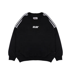 HOOLIGANS Sweater Crewneck Lyte Stegen Black