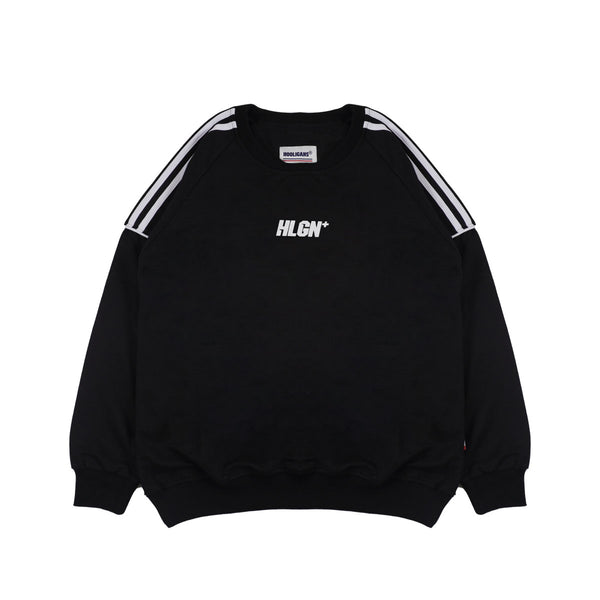 HOOLIGANS Sweater Crewneck Lyte Stegen Black