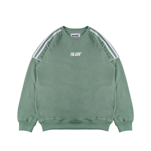 HOOLIGANS Sweater Crewneck Lyte Stegen Sage Green