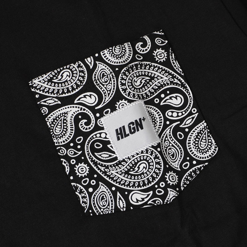 HOOLIGANS T-Shirt Forte Paisley Black