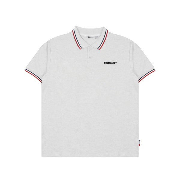 HOOLIGANS Polo Shirt Paolo White