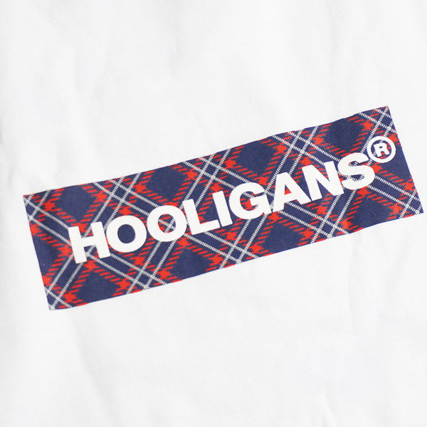 HOOLIGANS T-Shirt Tartan White