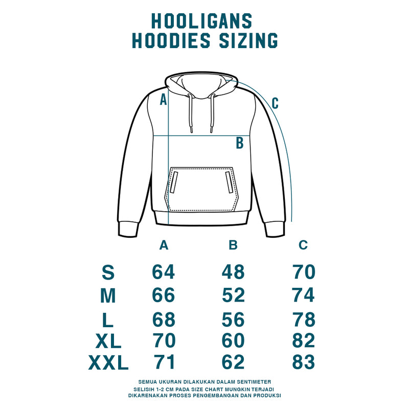 HOOLIGANS Hoodie Bold Pigeon Misty