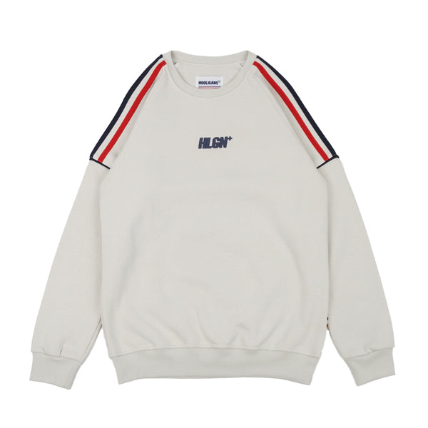 HOOLIGANS Sweater Crewneck Bold Stegen Light Gray