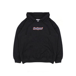 HOOLIGANS Hoodie Bold Italic Layer Black