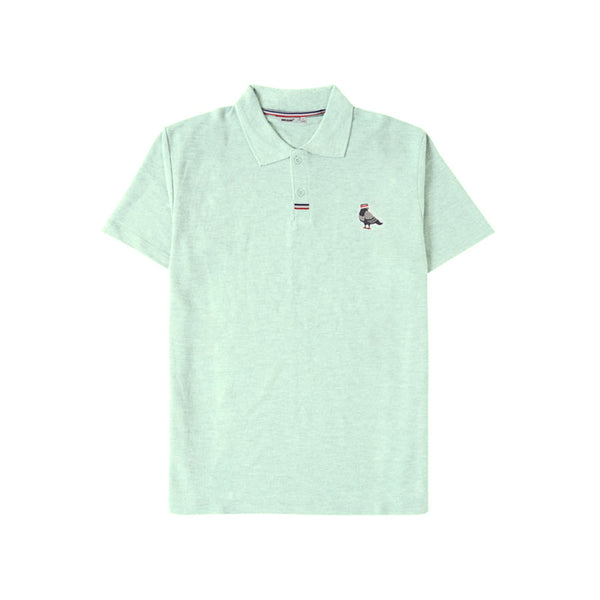 HOOLIGANS Polo Shirt Pigeon Sage Green