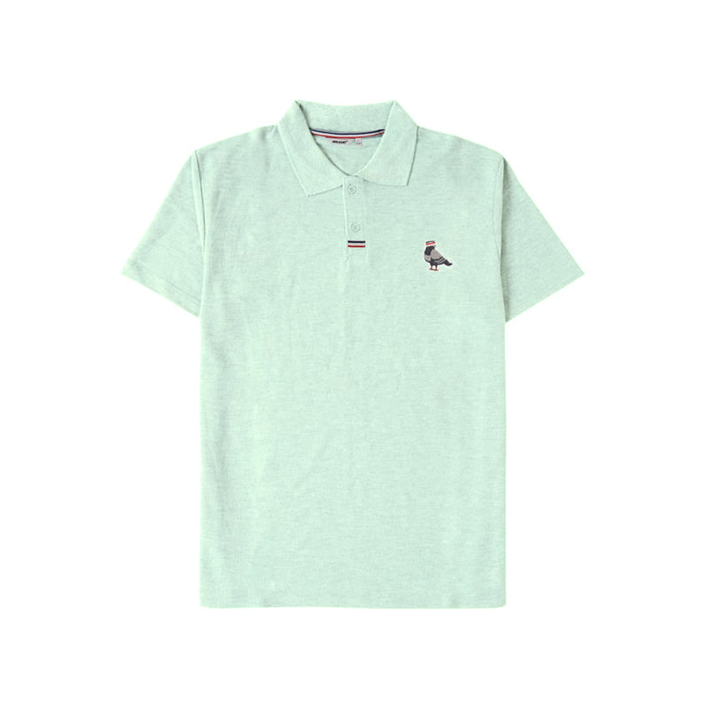 HOOLIGANS Polo Shirt Pigeon Sage Green