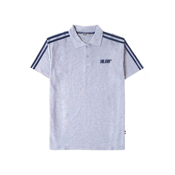HOOLIGANS Polo Shirt Linea - Misty Gray