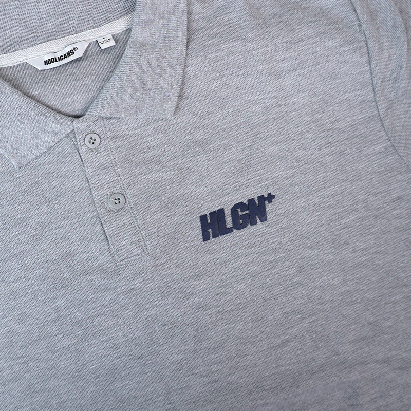 HOOLIGANS Polo Shirt Linea - Misty Gray