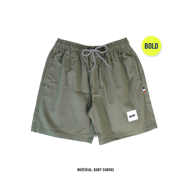 HOOLIGANS Boardshort Academica Bold Army