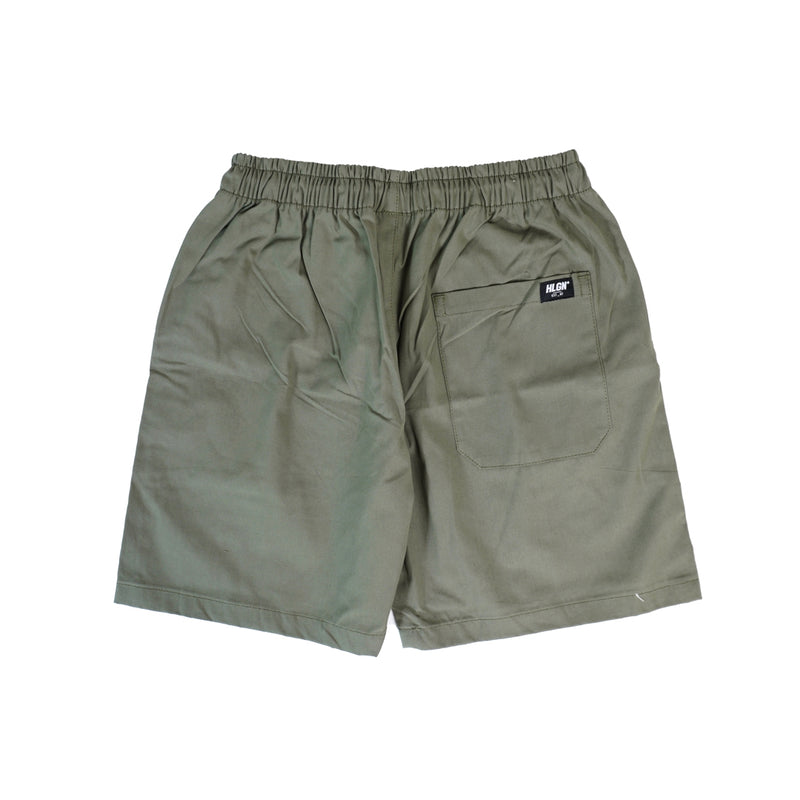 HOOLIGANS Boardshort Academica Bold Army